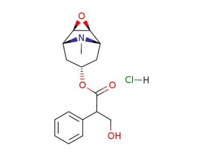 (-)-scopolamine hydrochloride
