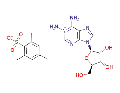 1-aminoadenosinium mesitylenesulphonate