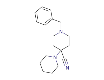 1'-benzyl-octahydro-[1,4']bipyridinyl-4'-carbonitrile