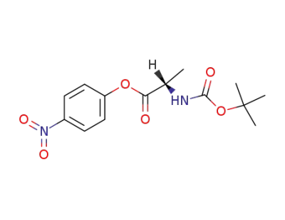 tert-butyloxycarbonyl-L-alanine p-nitrophenyl ester