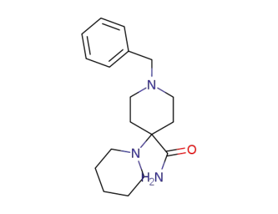 1'-benzyl-octahydro-[1,4']bipyridinyl-4'-carboxylic acid amide