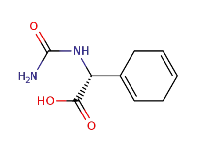 (R)-α-Ureido-1,4-cyclohexadien-1-yl-essigsaeure